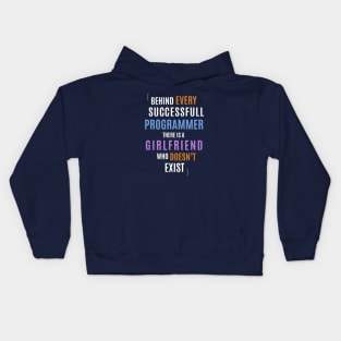 Programmers Girlfriends Kids Hoodie